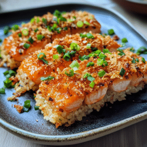 Salmon Crispy Rice 26 Salmon Crispy Rice