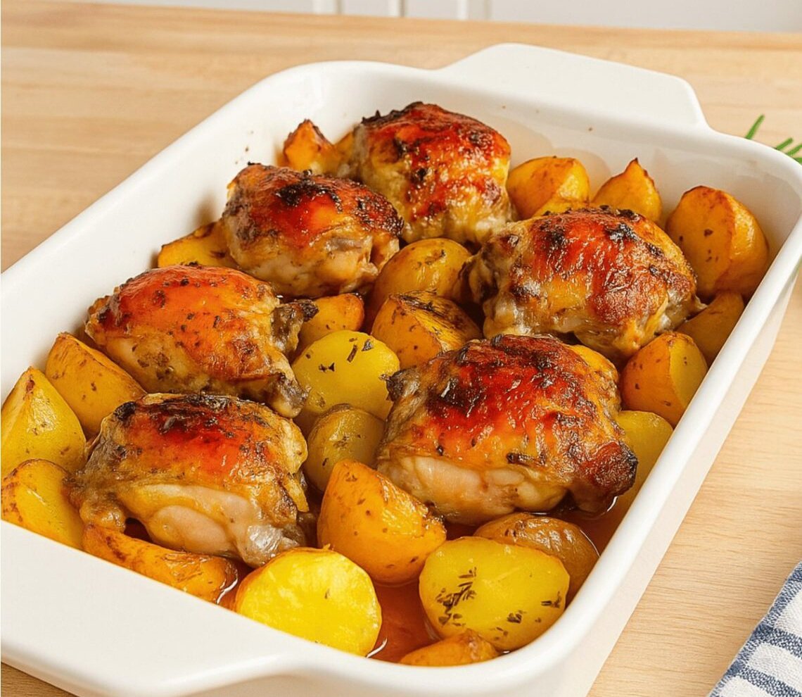 Oven-roasted chicken with melting potatoes 25 easydelice recette facile 46 1140x1140 1