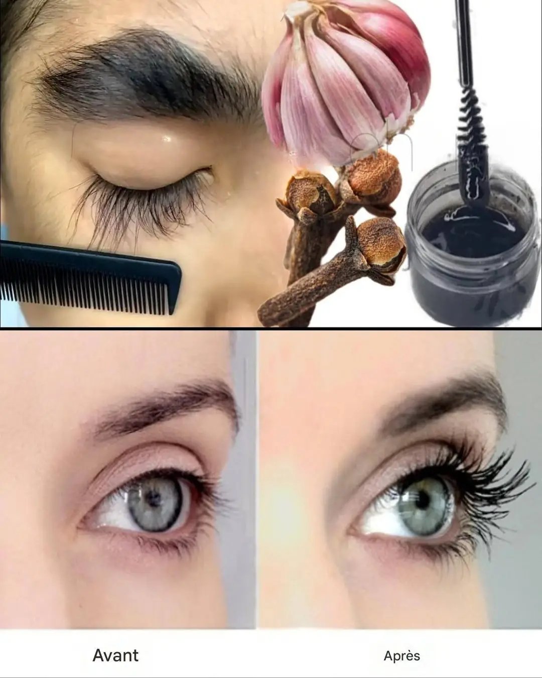 Remède à base d'ail et de clou de girofle pour des cils naturellement plus longs et plus épais 25 1782140728205